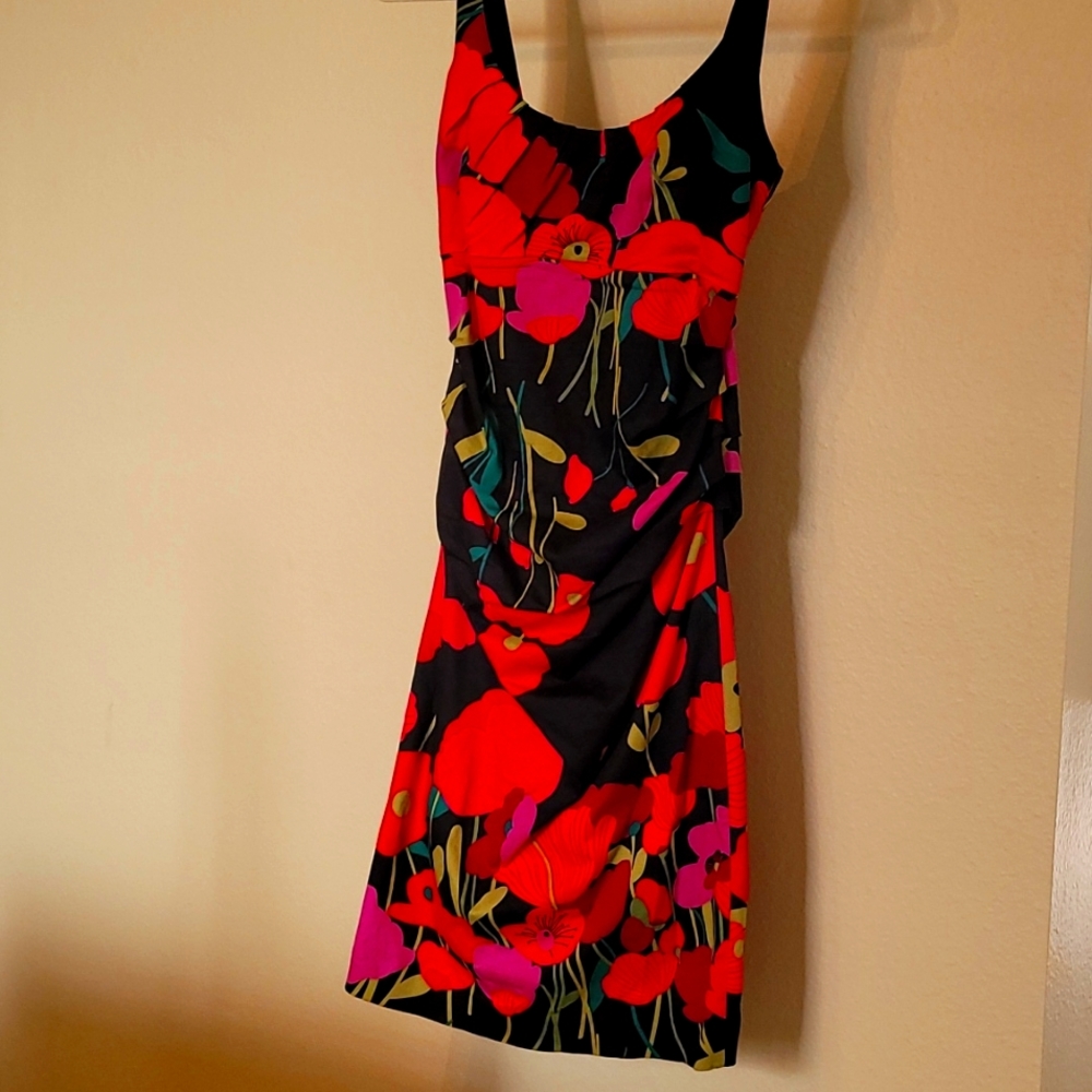 Summer flowers dress cocktail